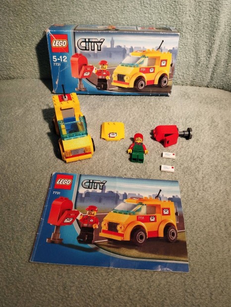 Lego City Postaautó 7731