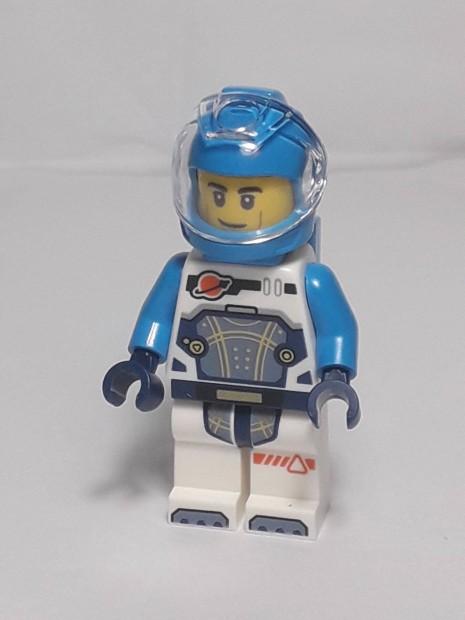 Lego City Space 60433 Astronaut (Male, Dark Azure Suit) minifigura