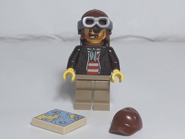 Lego City Stuntz 60342 Chuck D. Goldberg Stuntz Driver minifigura 2022