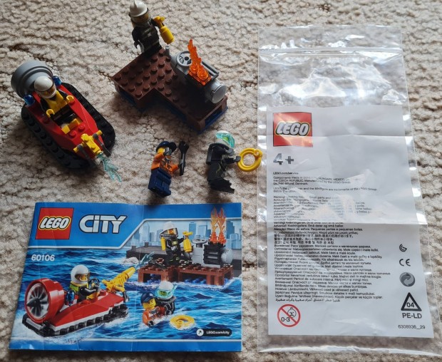 Lego City Tzolt kezdkszlet doboz nlkl
