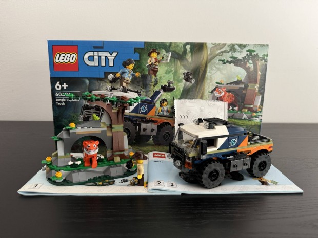 Lego City (60426) - Dzsungelkutat terepjr