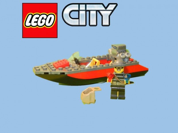 Lego City - Menekl motorcsnak kszlet (60009)