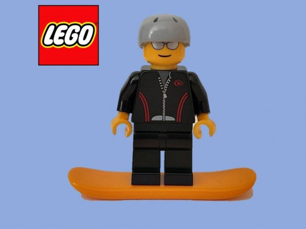 Lego City - Snowboardos minifigura