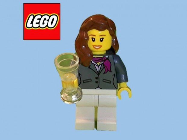 Lego City - Stewardess minifigura