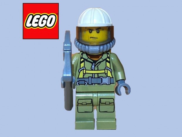 Lego City - Vulknkutat minifigura