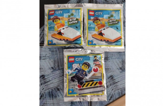 Lego City bontatlan polybag figurk egyben