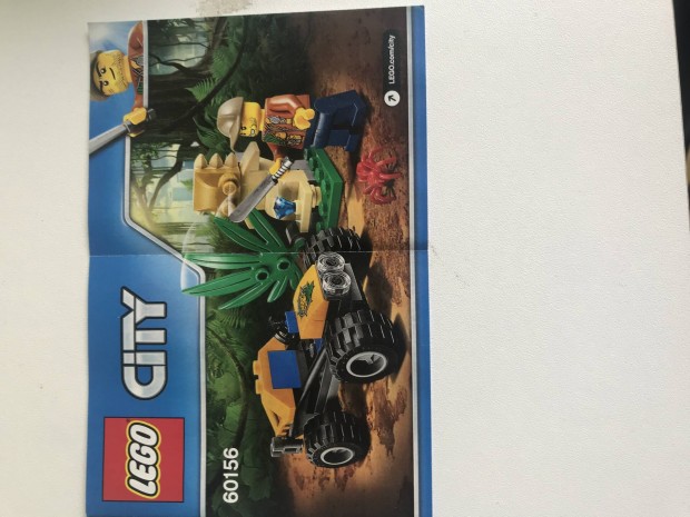 Lego City dzsungel jr homok fut 60156