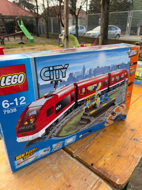 Lego City piros tvirnyts vonat