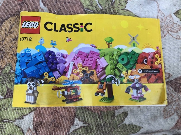 Lego Classic 10712, lers ,sszeszerelsi tjkoztat 1000 Ft 