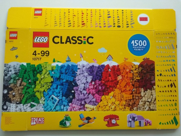 Lego Classic 10717 Kockavalkd doboza