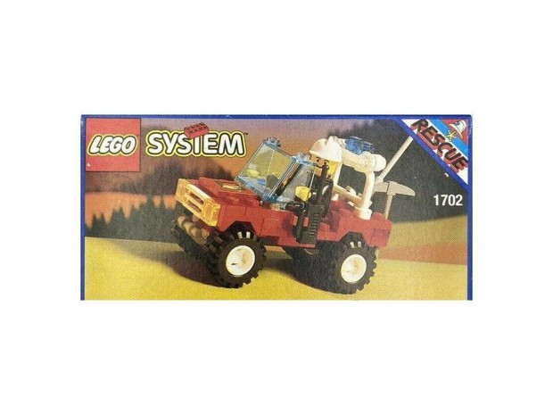 Lego Classic Town Fire - 1702 Tzolt parancsnoki aut kszlet