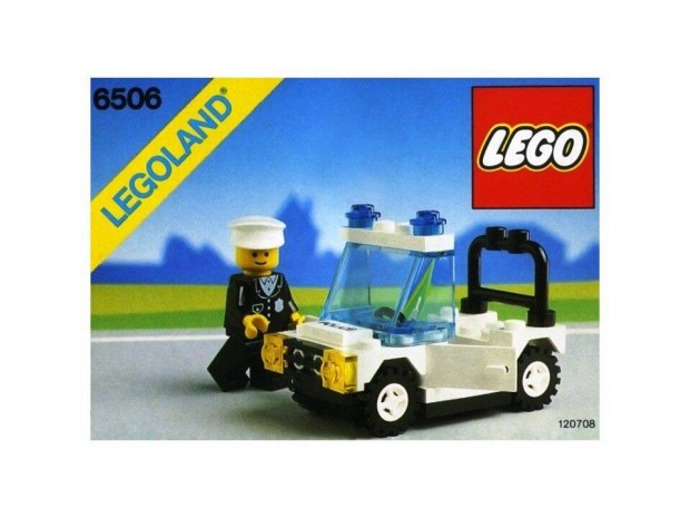 Lego Classic Town Police - 6506 Rendrjrr kszlet
