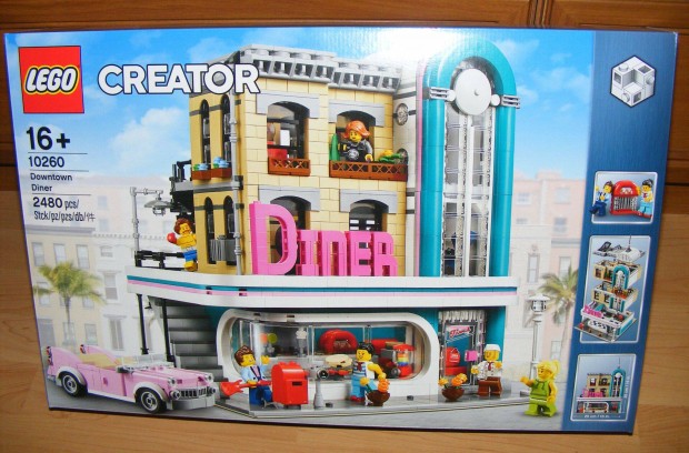 Lego Creator 10260 Belvrosi tterem Downtown Diner j