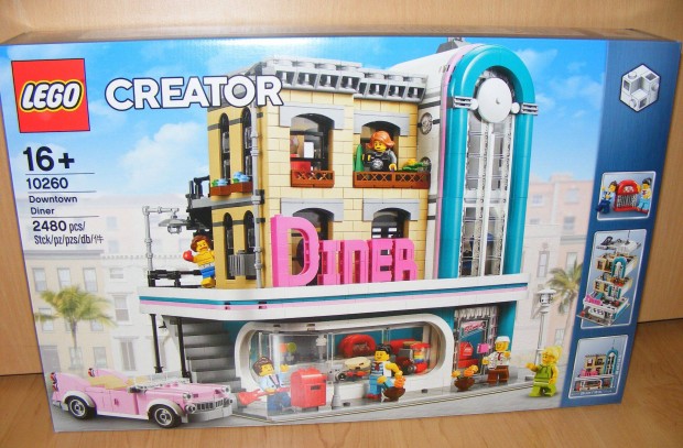 Lego Creator 10260 Belvrosi tterem Downtown Diner j BP!