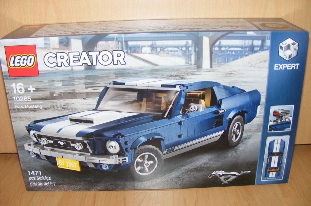 Lego Creator 10265 Ford Mustang Új BP!