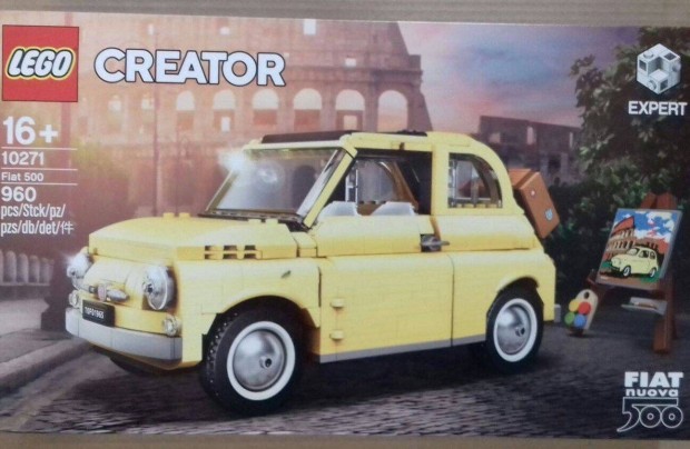 Lego Creator 10271 Fiat 500 (Bright Light Yellow Edition)