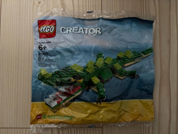 Lego Creator 20015 - Krokodil - Ritka (2010-es) - j - Bontatlan