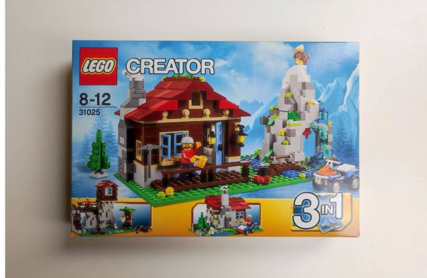 Lego Creator 31025 - Hegyi kunyhó - új, bontatlan