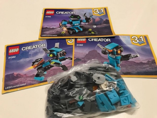 Lego Creator 31062 robotos kutys madaras szett