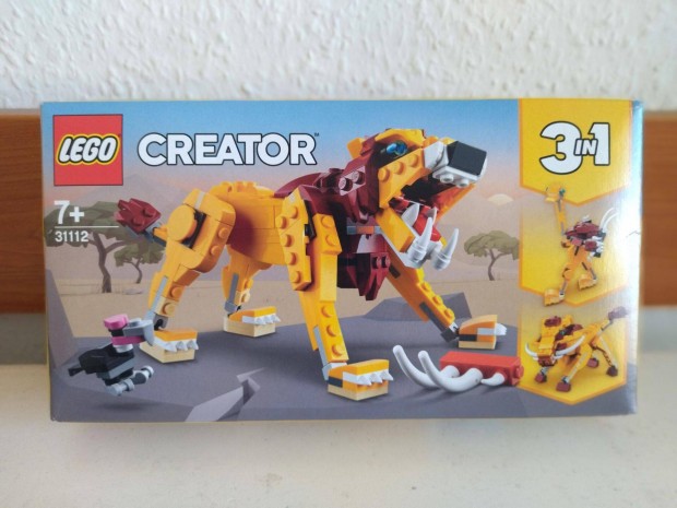 Lego Creator 31102 Vad oroszln j, bontatlan