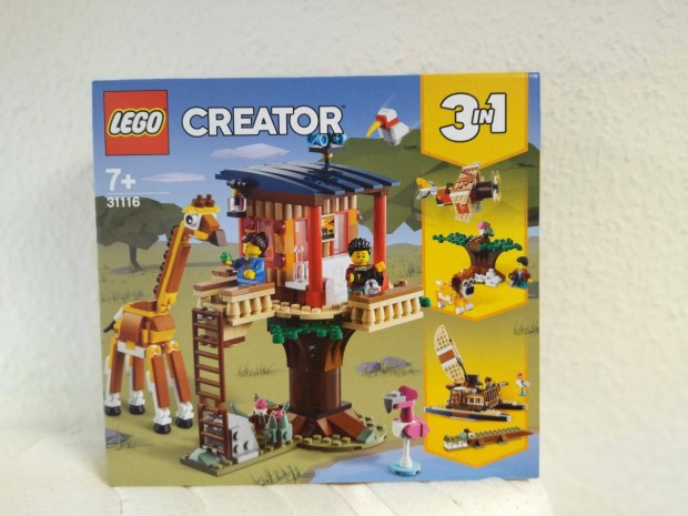 Lego Creator 31116 Szafari lombhz a vadonban j, bontatlan
