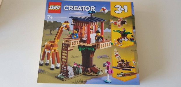 Lego Creator 31116 szafari lombház a vadonban - hiánytalan, újszerű