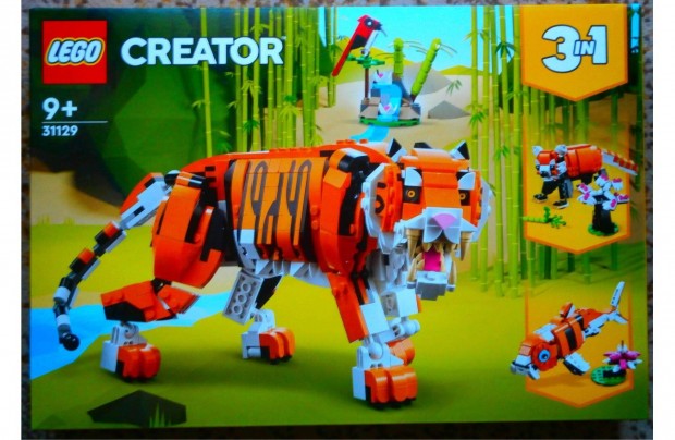 Lego Creator 31129 Fensges tigris - j, bontatlan