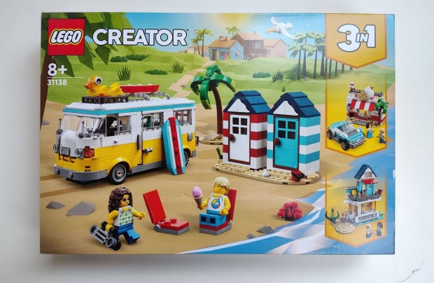 Lego Creator 3in1 31138 - Tengerparti lakaut - j, bontatlan