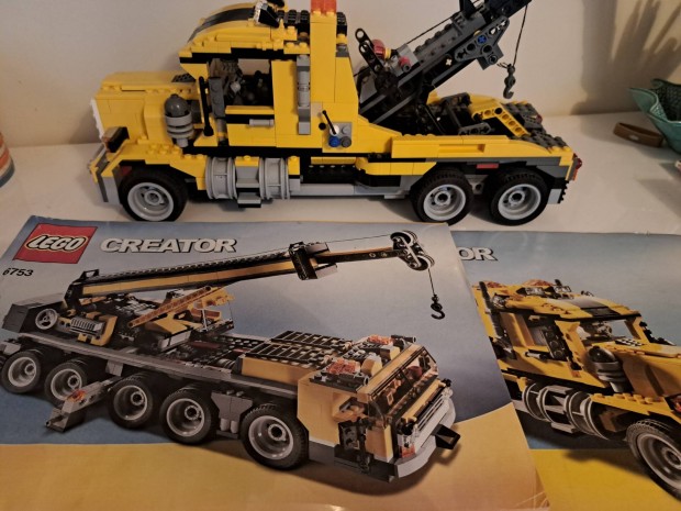 Lego Creator 6753 3in1 vontat, autszllt