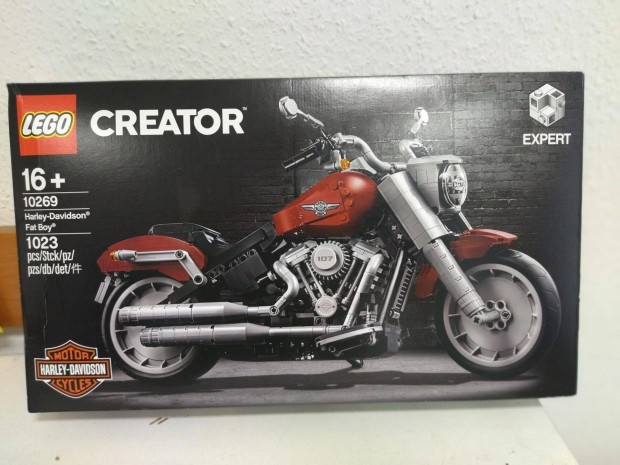 Lego Creator Expert 10269 Harley-Davidson Fat Boy j, bontatlan