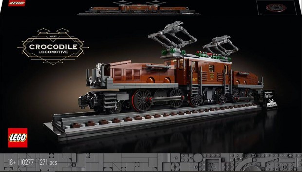 Lego Creator Expert 10277 Krokodil lokomotv Vonat Train j