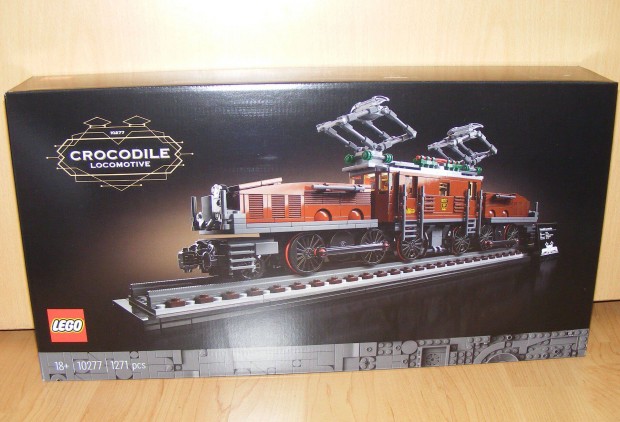 Lego Creator Expert 10277 Krokodil lokomotv Vonat Train j