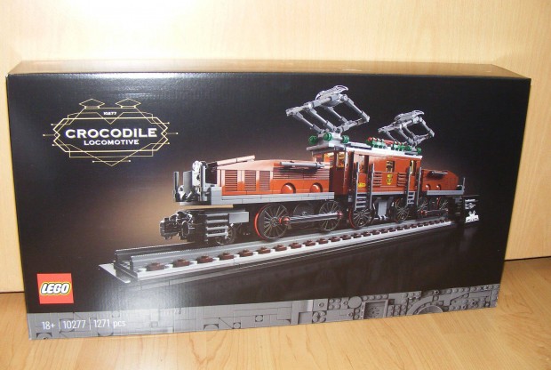 Lego Creator Expert 10277 Krokodil lokomotv Vonat Train j BP!