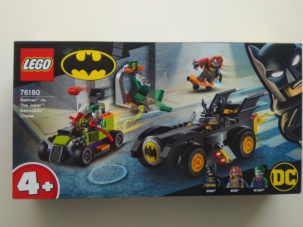 Lego DC 76180 Batman Joker ellen Batmobile hajsza doboz