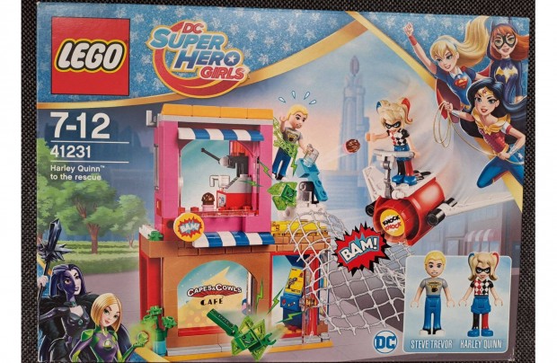 Lego DC Super Hero Girls 41231 Harley Quinn a megment