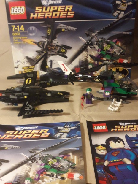 Lego DC Superheroes 6863 Batwing Battle Over Gotham City 2012 komplett