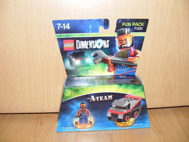 Lego Dimensions 71251 Fun Pack A-Team Szuper Csapat Új BP!