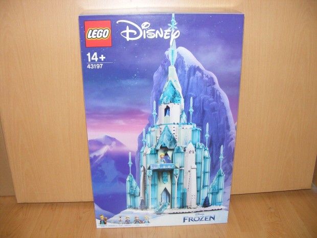 Lego Disney 43197 Jgvarzs kastlya Frozen The Ice Castle j BP!