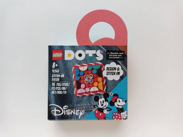 Lego Dots Disney 41963 Mickey eg�r Minnie eg�r felvarr� �j bontatlan