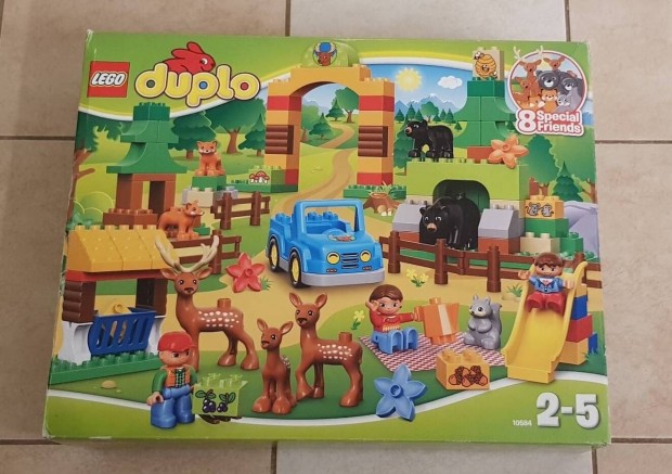 Lego Duplo 10584 - Az erd: park jszer, hinytalan