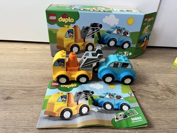 Lego Duplo 10883 trailer dobozával leírással