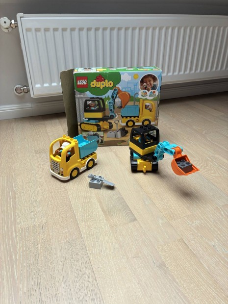 Lego Duplo 10931 Teherautó és lánctalpas exkavátor