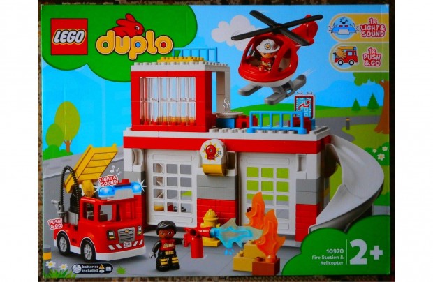 Lego Duplo 10970 Tzoltlloms s helikopter - j, bontatlan
