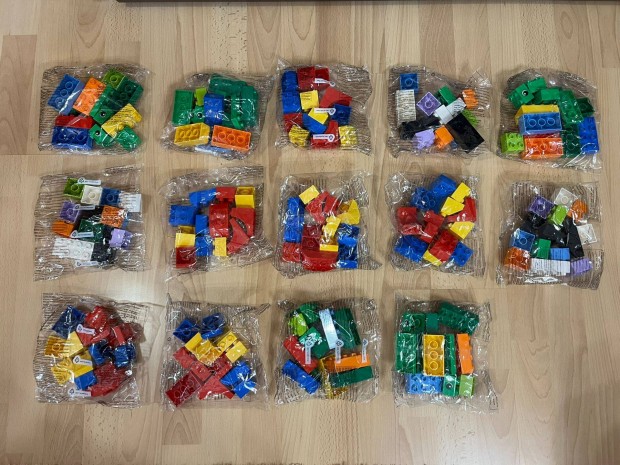 Lego Duplo 14 csomag, bontatlan, egyben elad