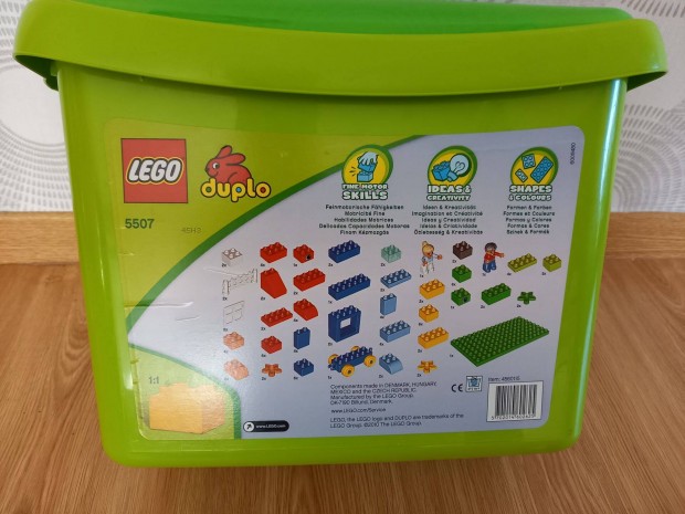 Lego Duplo 55O7 Delux jtk kszlet - 102 db-os