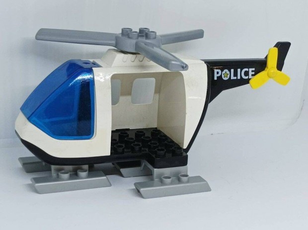 Lego Duplo Helikopter 3656-os szettbl ( propeller rgott, talp vilg