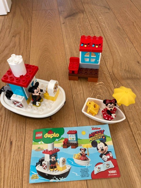 Lego Duplo Mickey eger hajokirandul