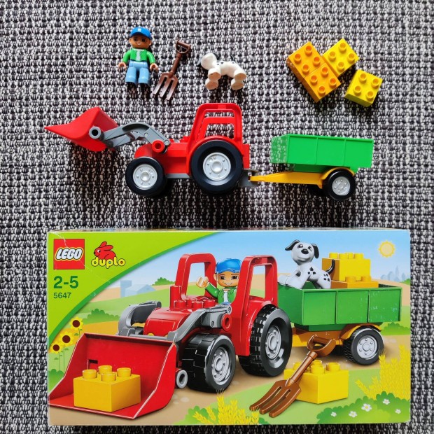 Lego Duplo Nagy traktor - 5647
