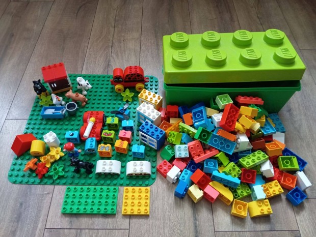 Lego Duplo alaplap s tbb szett egyben, dobozzal