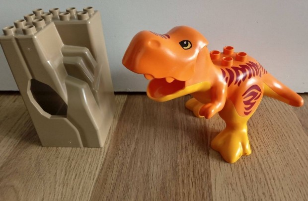 Lego Duplo dn / T-rex + szikla